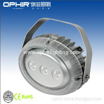 FCC CE RoHS Listed Die Casting 3X3W LED Floodlight DC24V